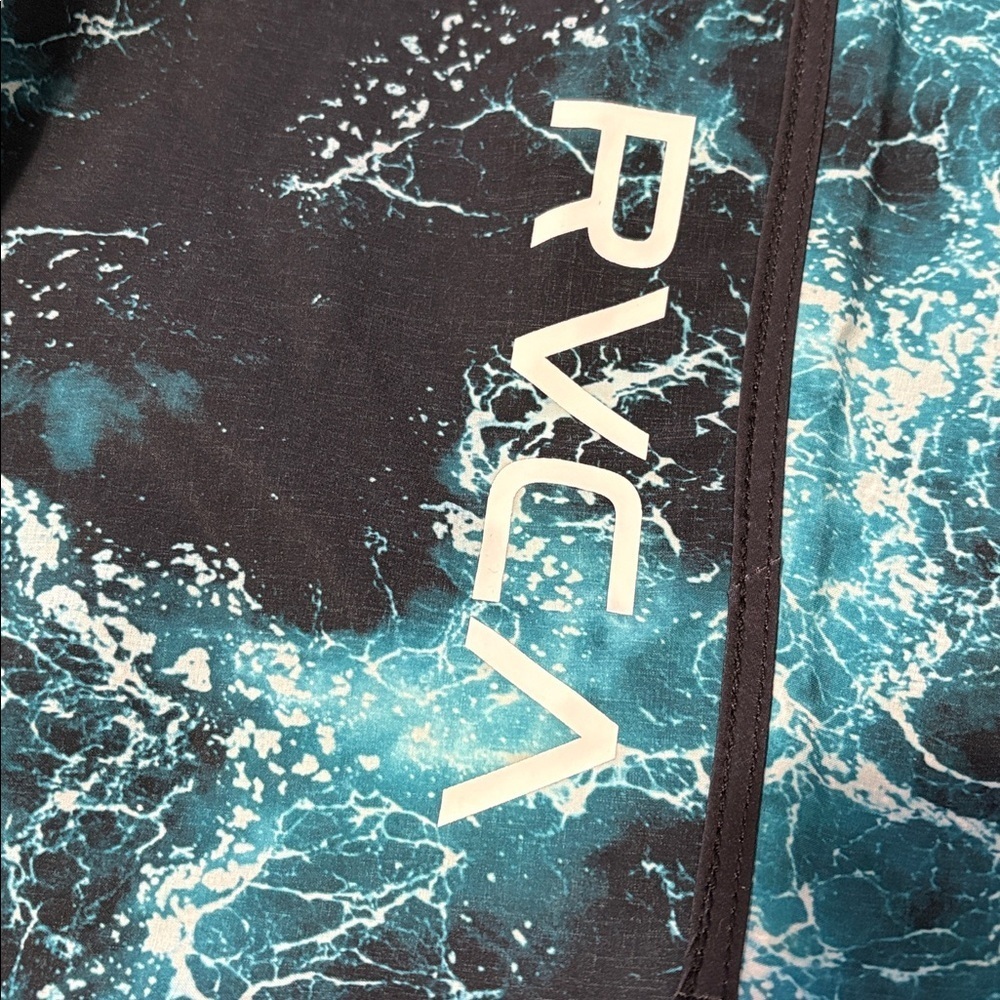 Zak Noyle + RVCA Eastern Trunk Ocean Waves Board Short Limited Edition - Picture 8 of 16